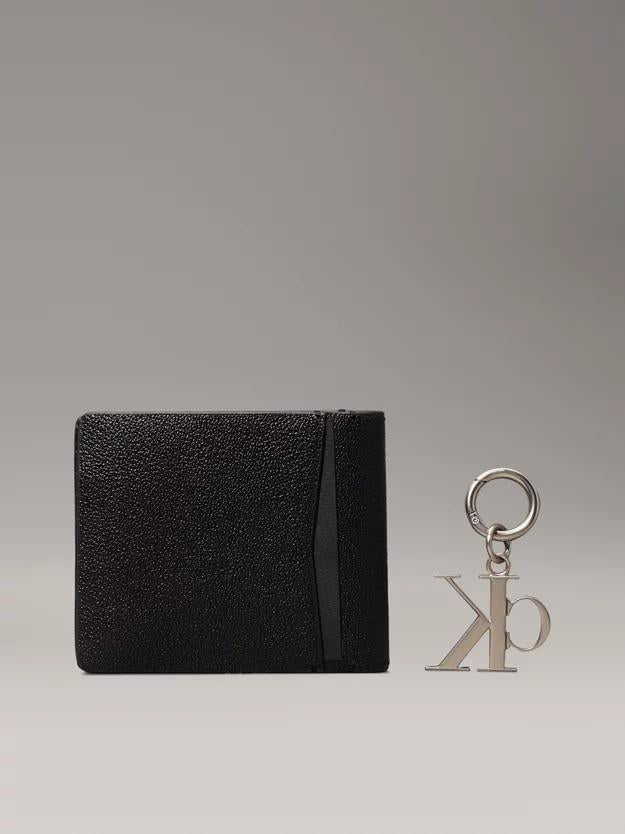 GIFT BIFOLD W/COIN & KEY FOB K50K512101/BEH CALVIN KLEIN JEANS