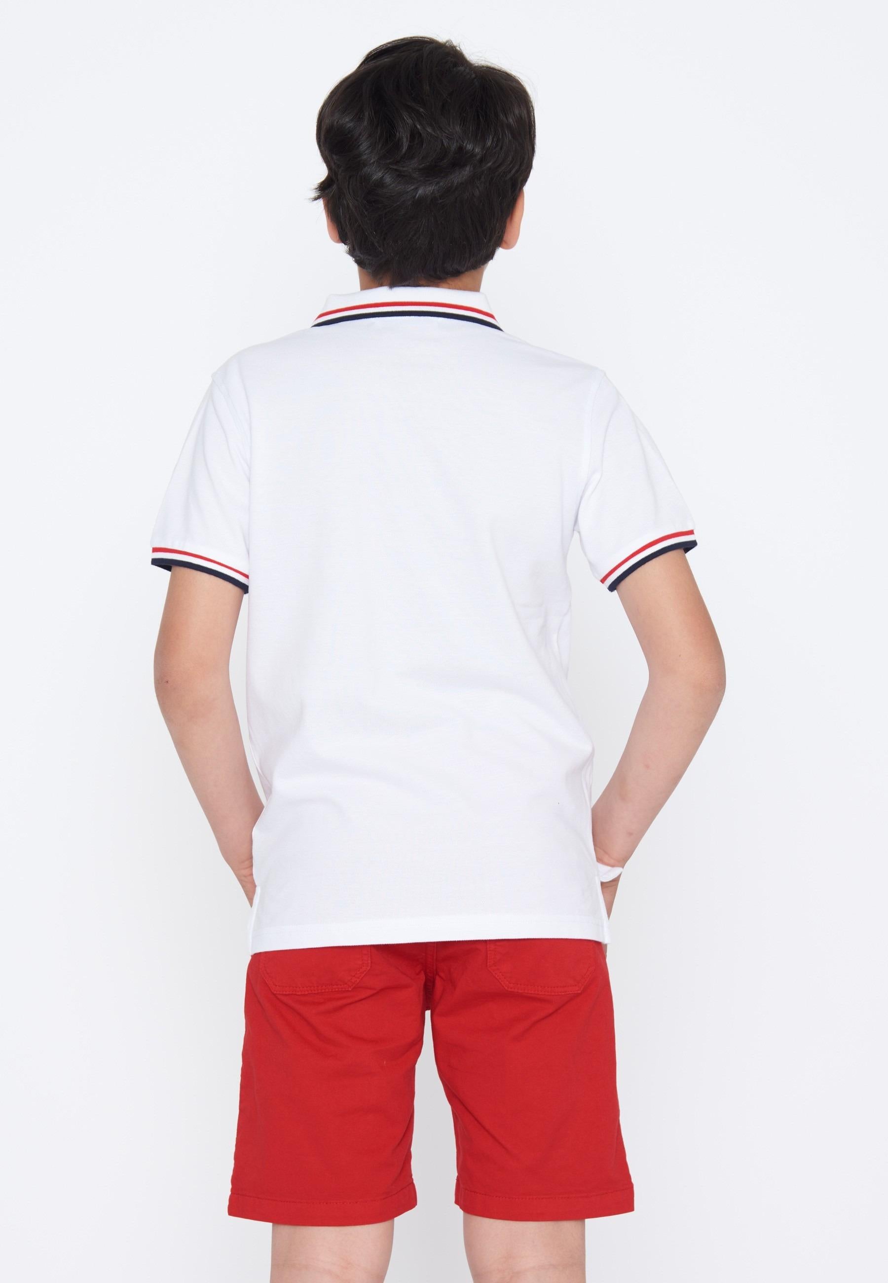 BERMUDA 5 TASCHE GABARDINA PRONTO TINTA RAGAZZO 