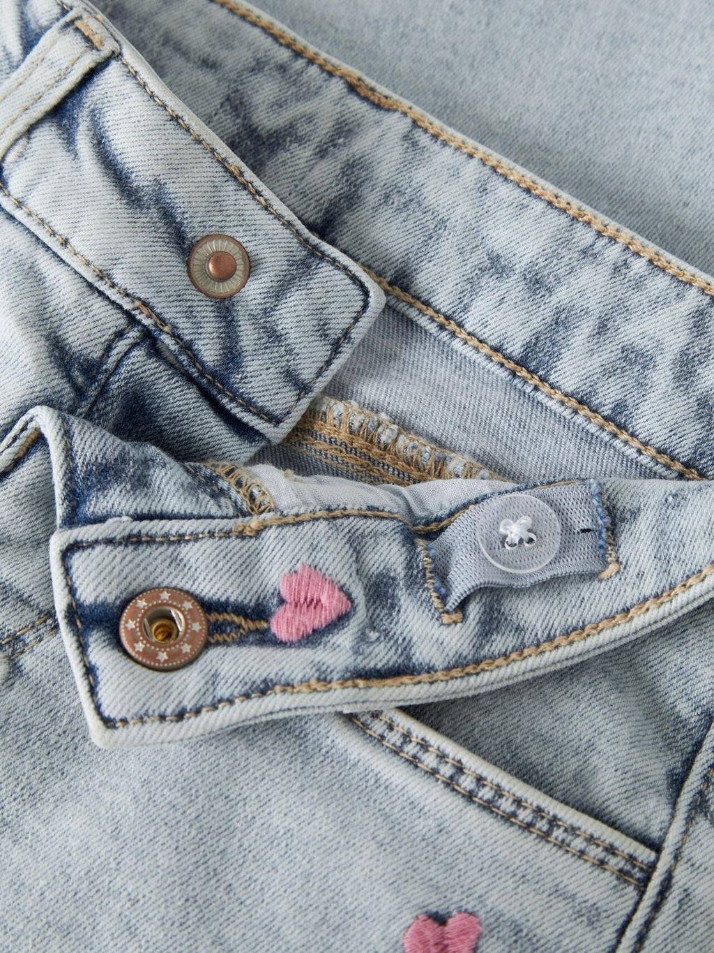 13250733/Light Blue Bleached Denim NAME.IT