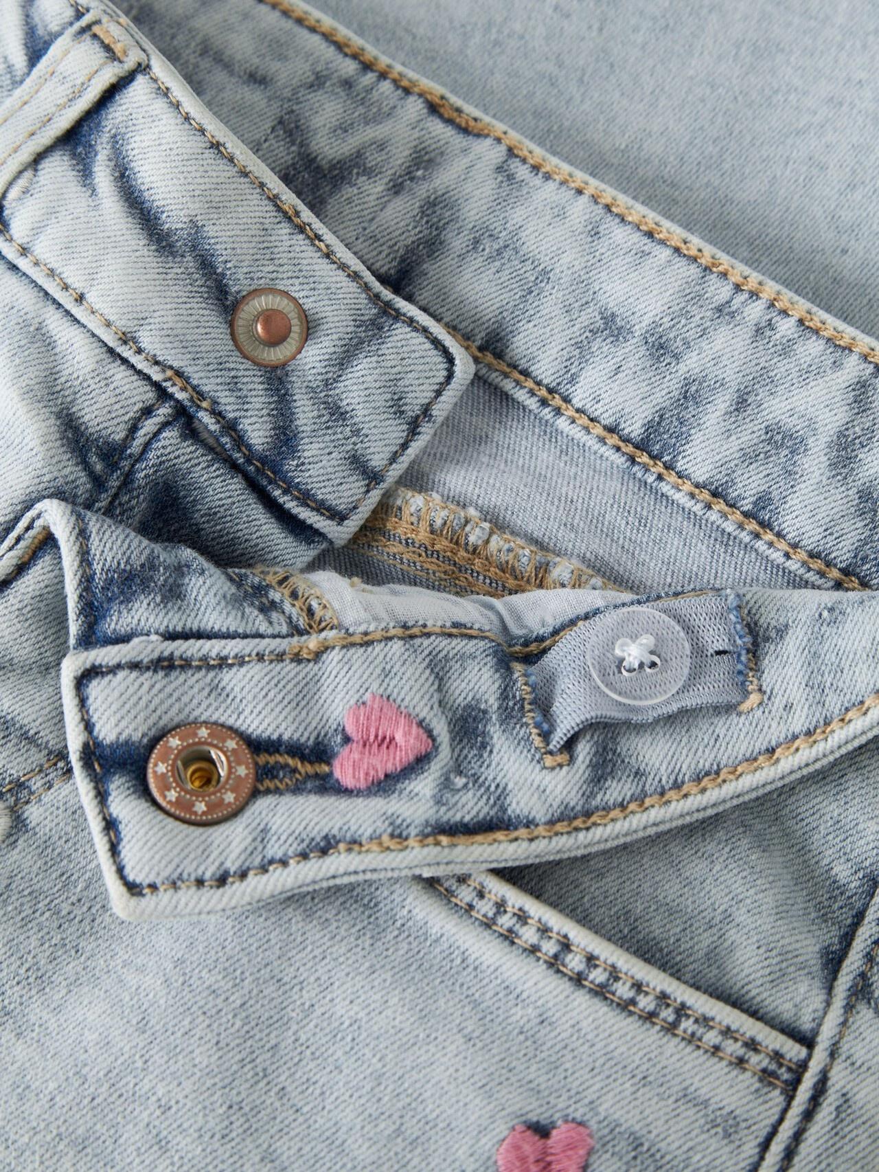 13250733/Light Blue Bleached Denim NAME.IT