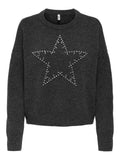 ONLY ONLRENATA LIFE LS O-NECK BLING KNT