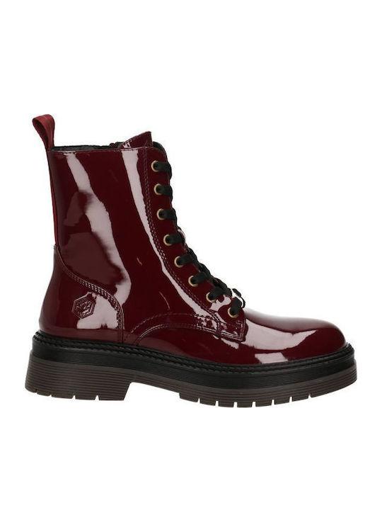 ANKLE BOOT 102230230/BURGUNDY LUMBERJACK