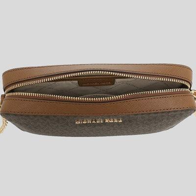 LG EW CROSSBODY LEATHER 35F8GTTC3B/BROWN MICHAEL KORS