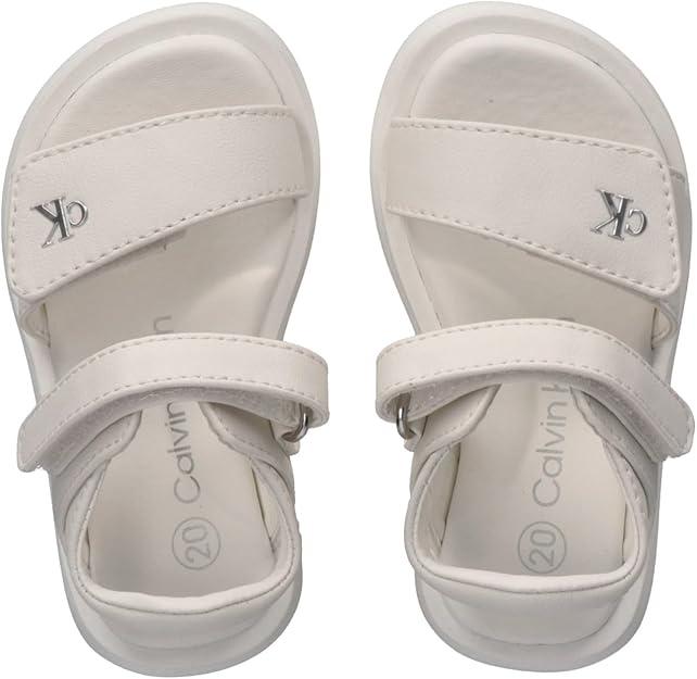 SANDALO VELCRO BIANCO 