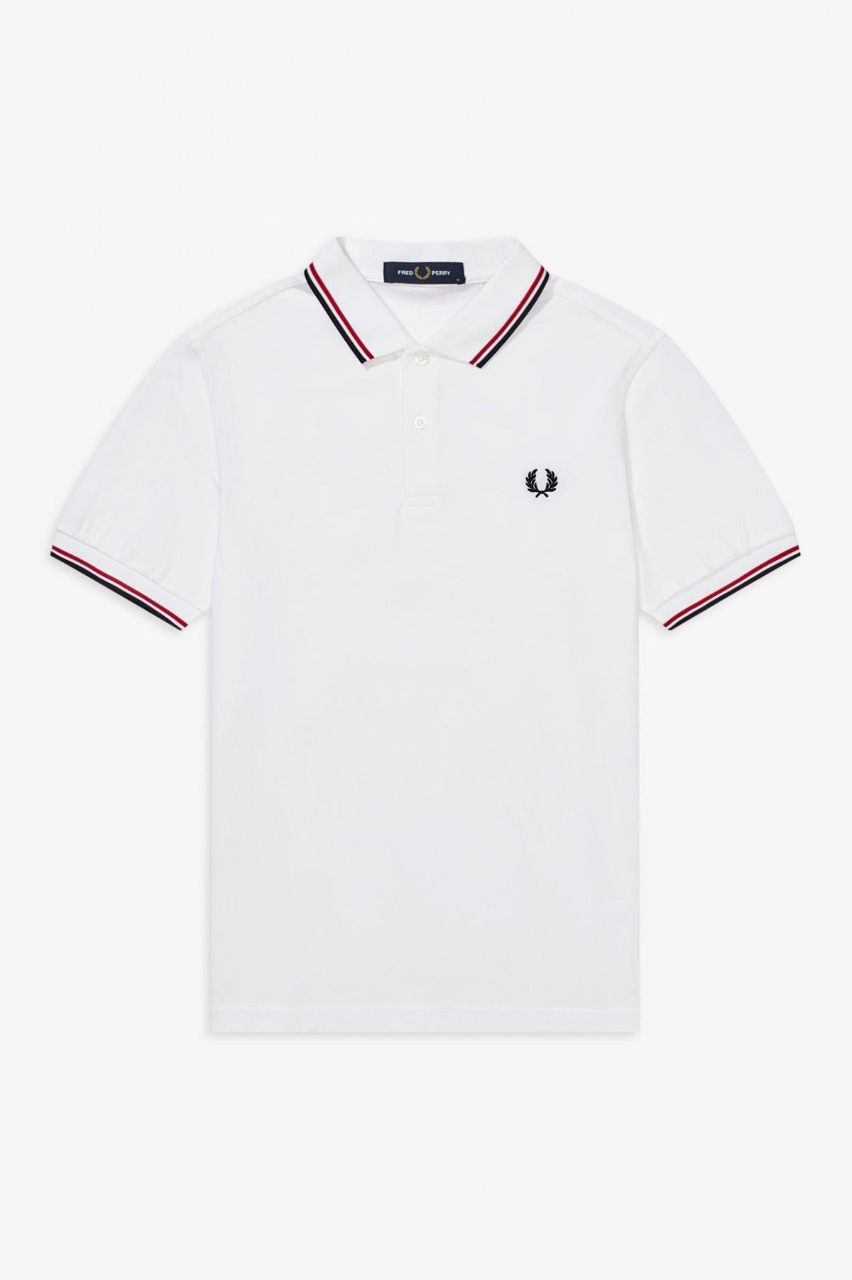 FP TWIN TIPPED FRED PERRY SHIRT FP-M3600/0748 FRED PERRY