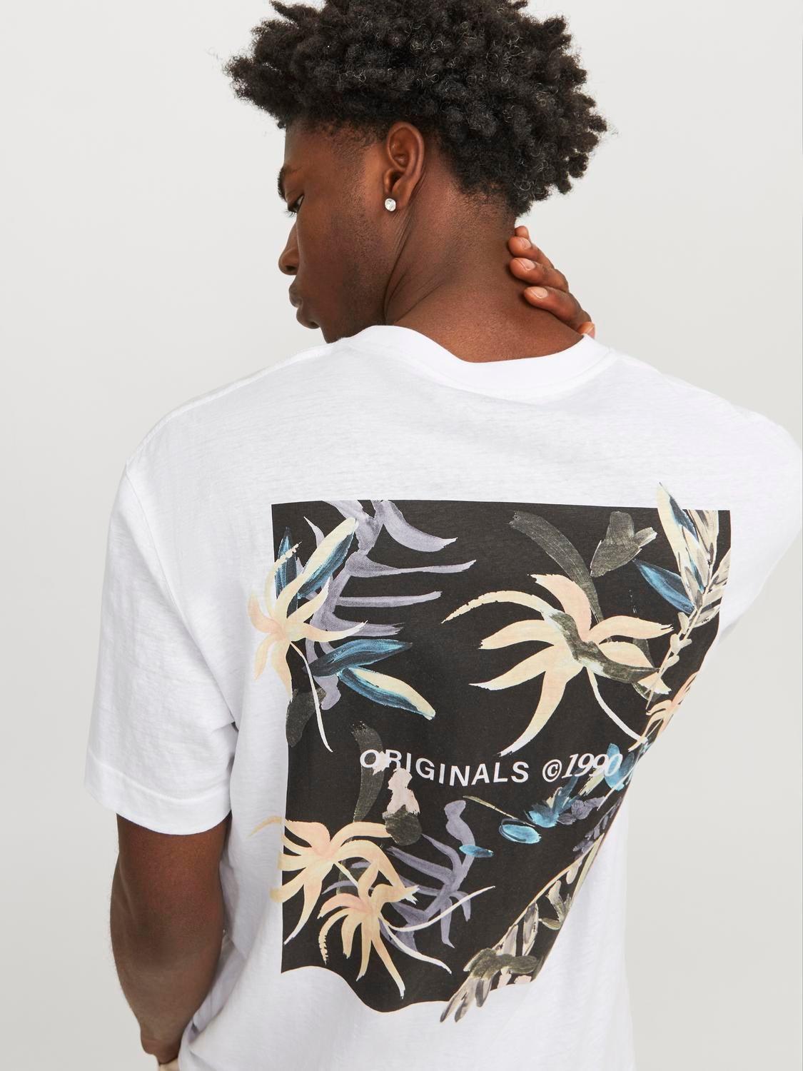 12254419/Bright White JACK AND JONES