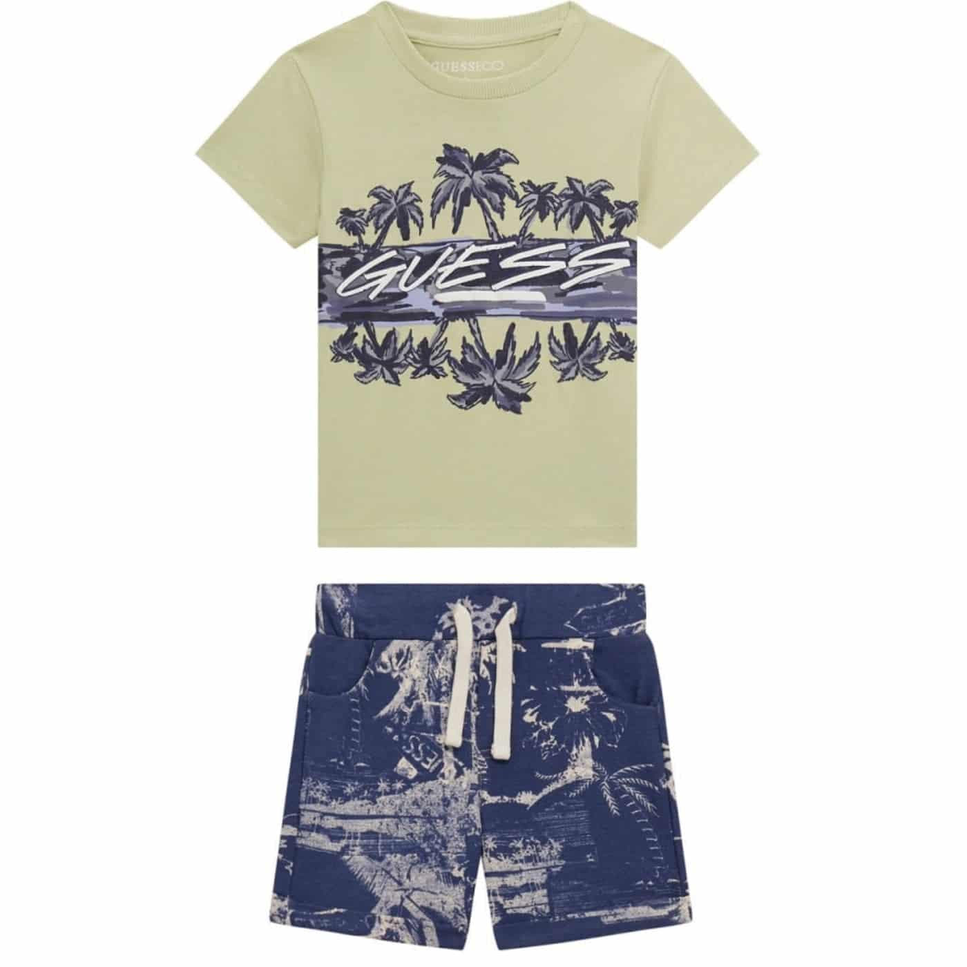 SET SS T-SHIRT+ACTIVE SHORTS 