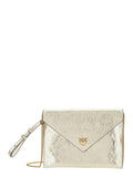 PINKO FLAT PURSE HANDLE USED METALLI