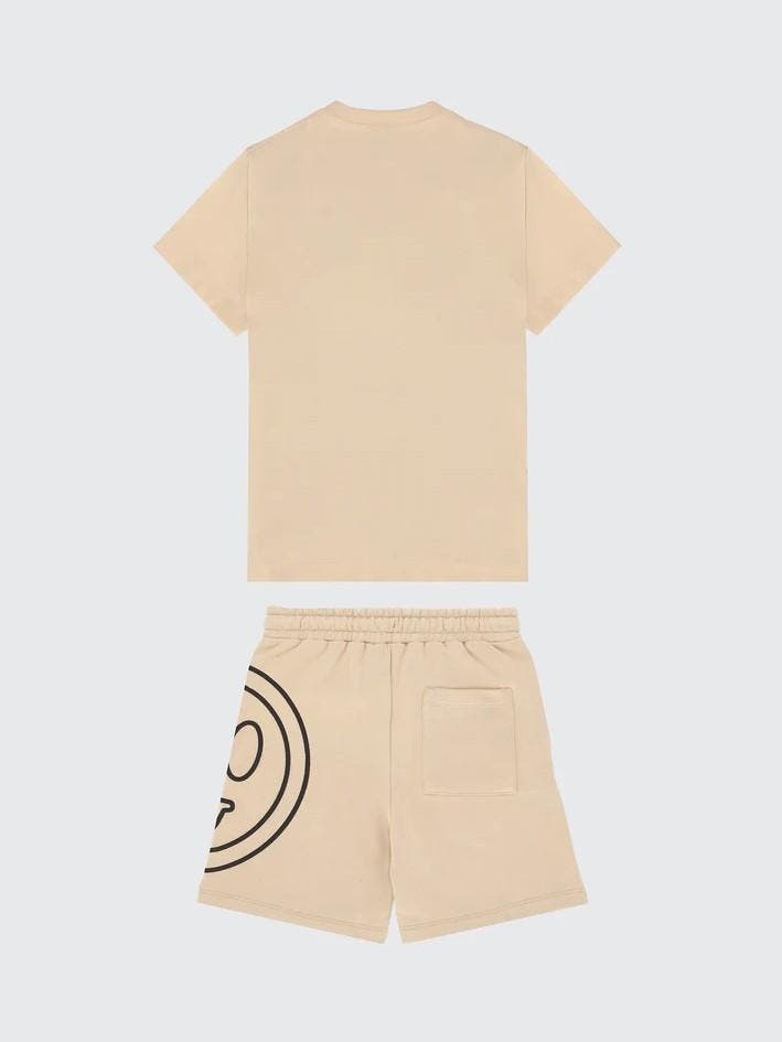 SET JERSEY REGULAR DROP SHOULDER T-SHIRT/BERMUDA 