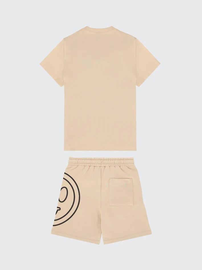 SET JERSEY REGULAR DROP SHOULDER T-SHIRT/BERMUDA 