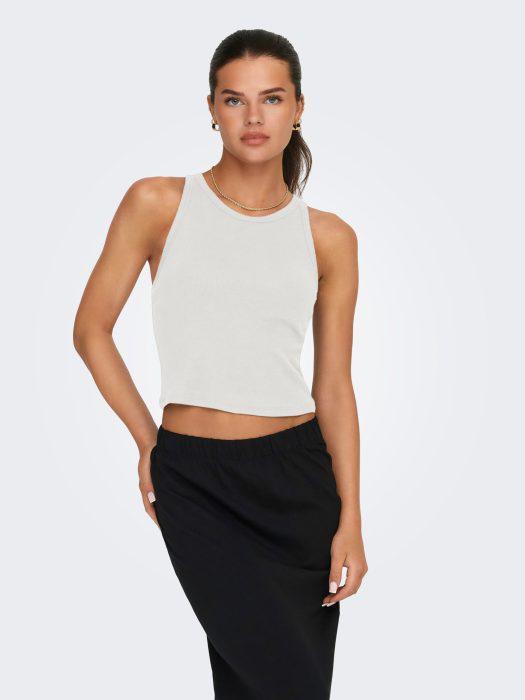 ONLVELMA RIB PADDED CROP TOP ACC 
