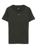 PINKO BASICO T-SHIRT JERSEY LOGO PIN