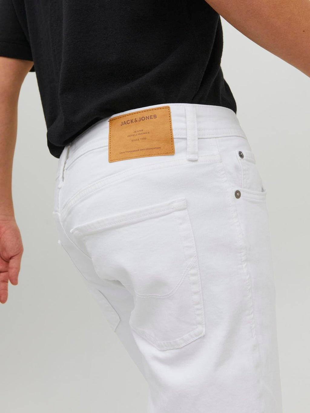 12223571/White Denim JACK AND JONES