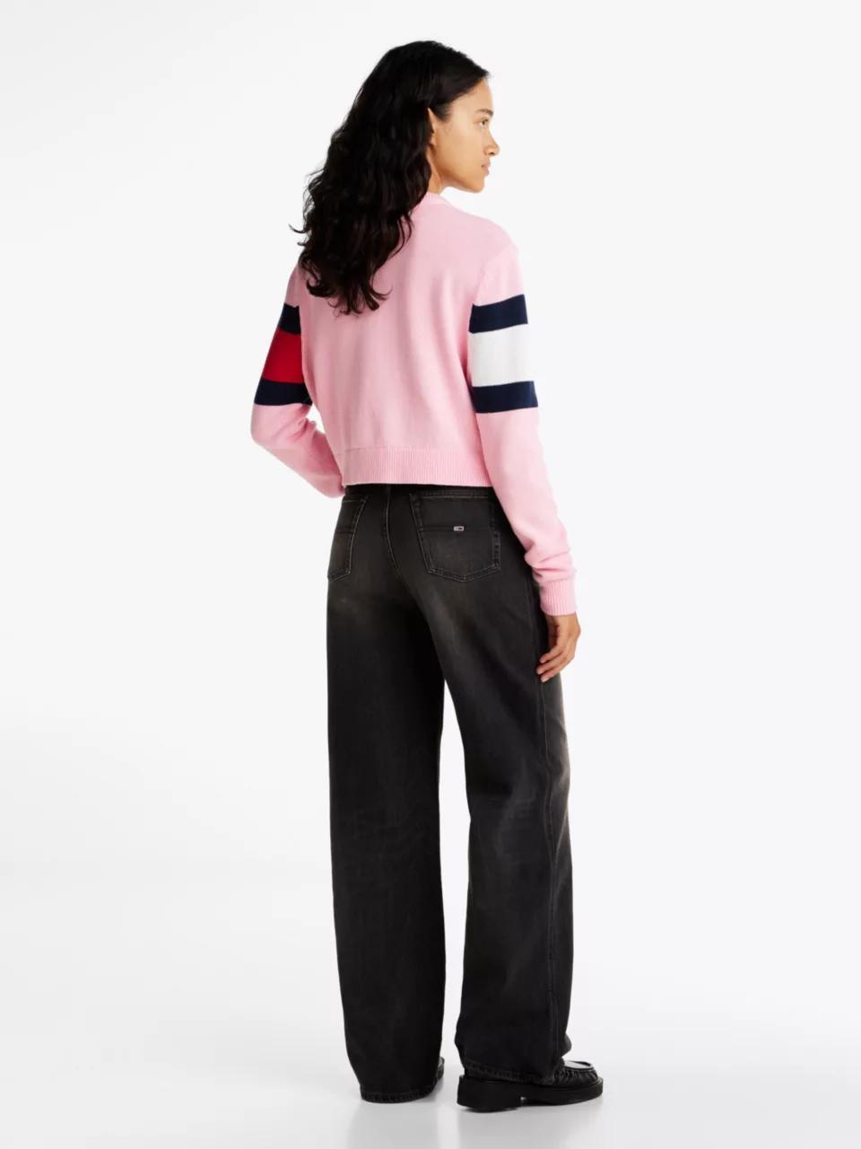 TJW CENTER FLAG SWEA DW0DW19335/TPF TOMMY JEANS
