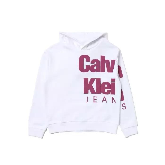 BLOWN-UP LOGO FLEECE HOODIE IB0IB01860/YAF CALVIN KLEIN JEANS