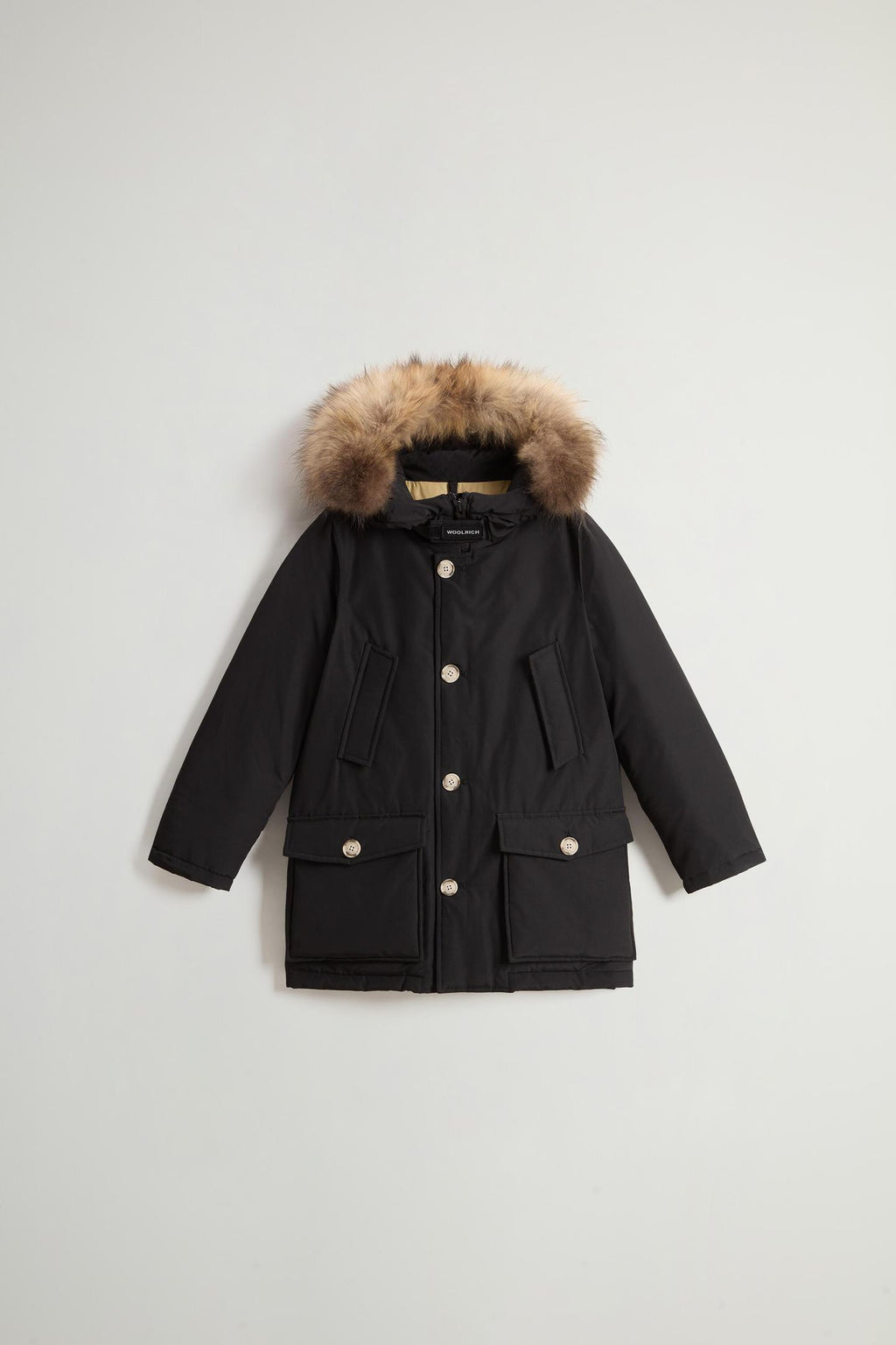 ARCTIC DETACHABLE FUR PARKA CFWKOU0187MRUT0641/BLK WOOLRICH