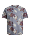 JACK AND JONES JORMONTAUK AOP TEE CREW NECK