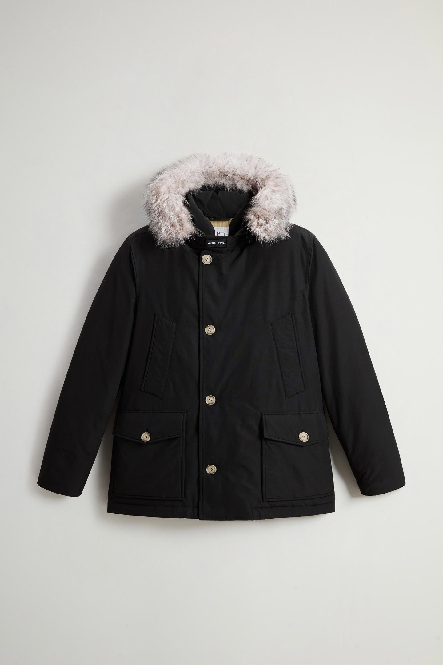 ARCTIC DETACHABLE FUR ANORAK CFWOOU0484MRUT0001/BLK WOOLRICH