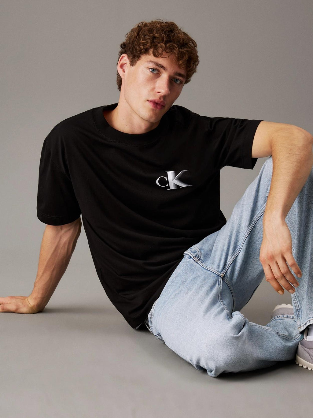 BOLD CK TEE J30J327475/BEH CALVIN KLEIN JEANS