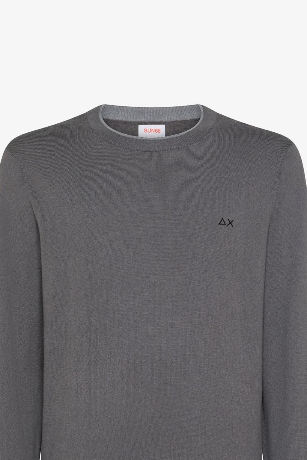 ROUND SWEATER DOUBLE RIB L/S K45141/47 SUN68