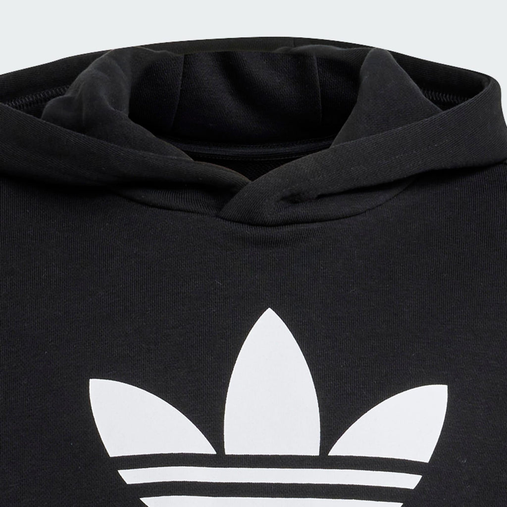 TREFOIL HOODIE      BLACK 