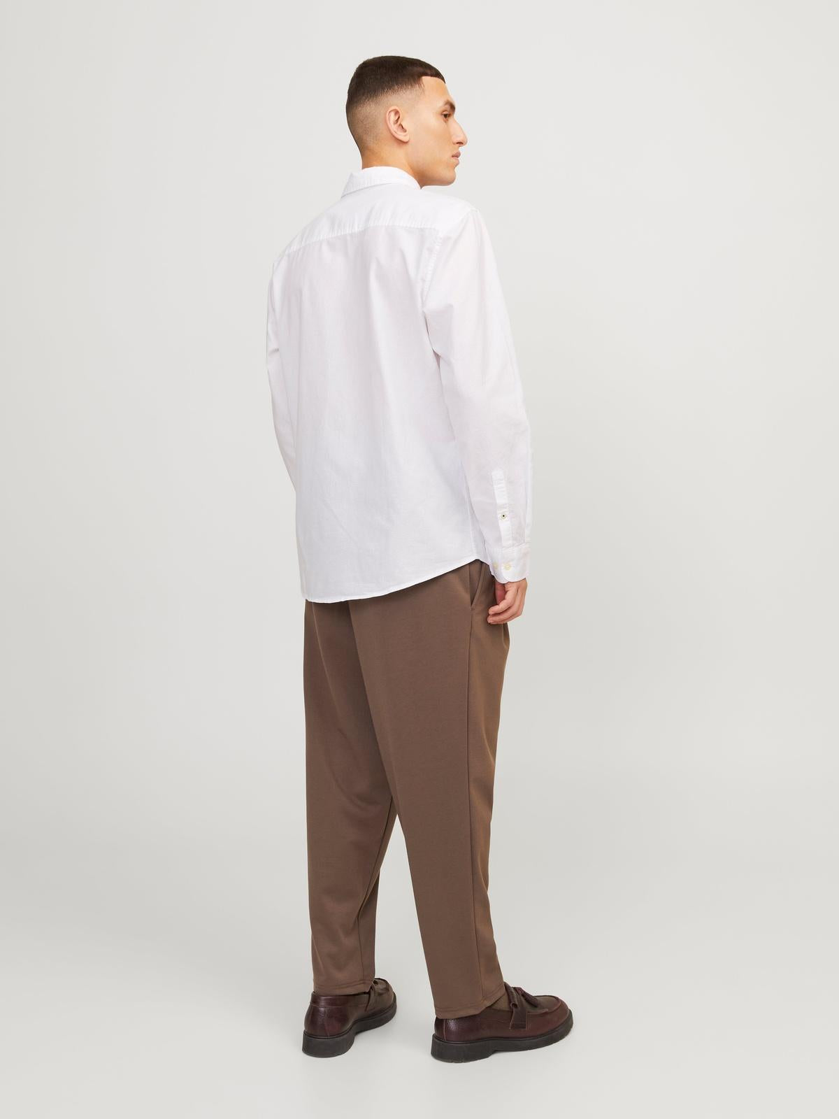 12182486/White SLIM FIT JACK AND JONES