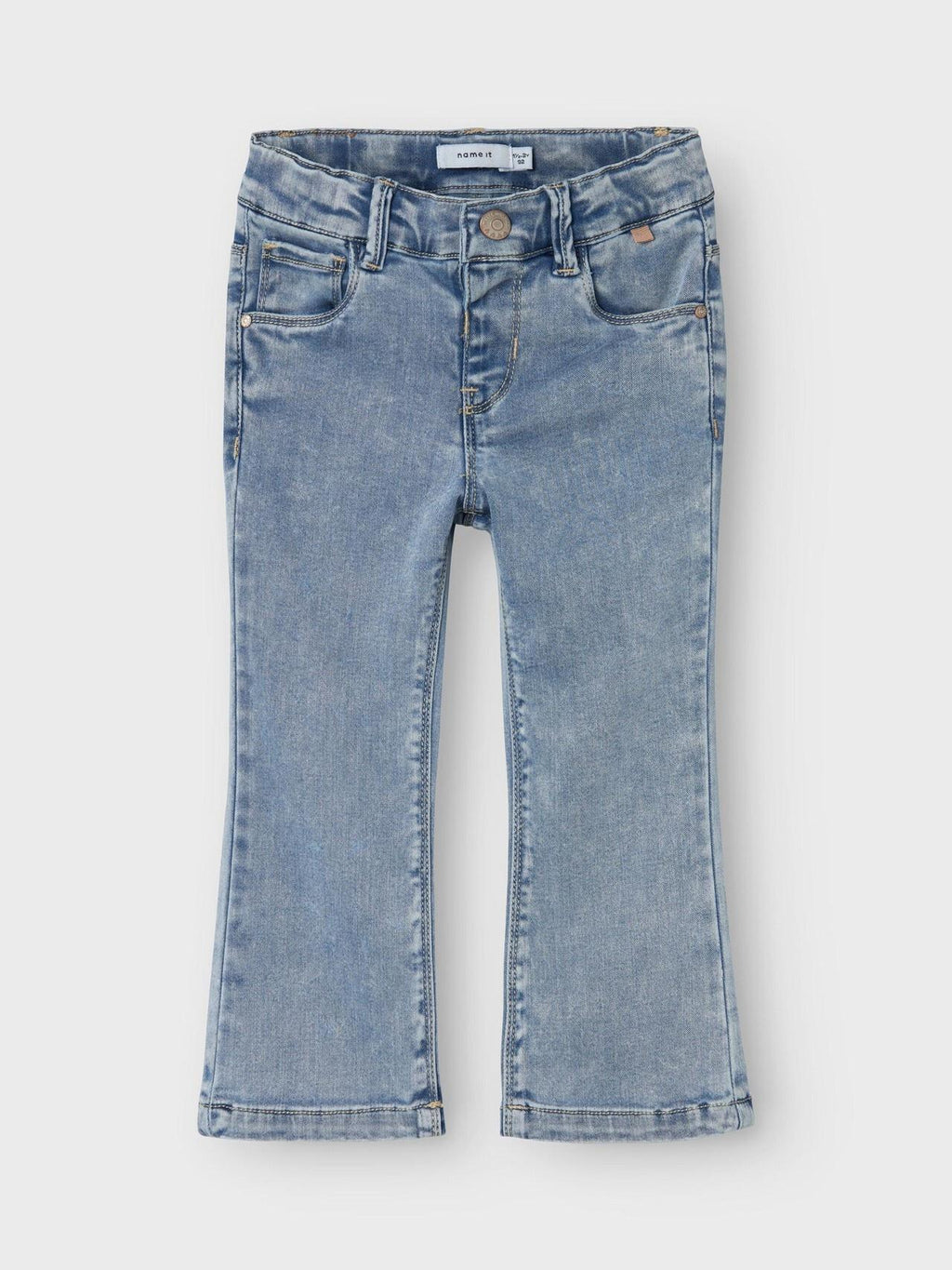 13224658/Light Blue Bleached Denim NAME.IT