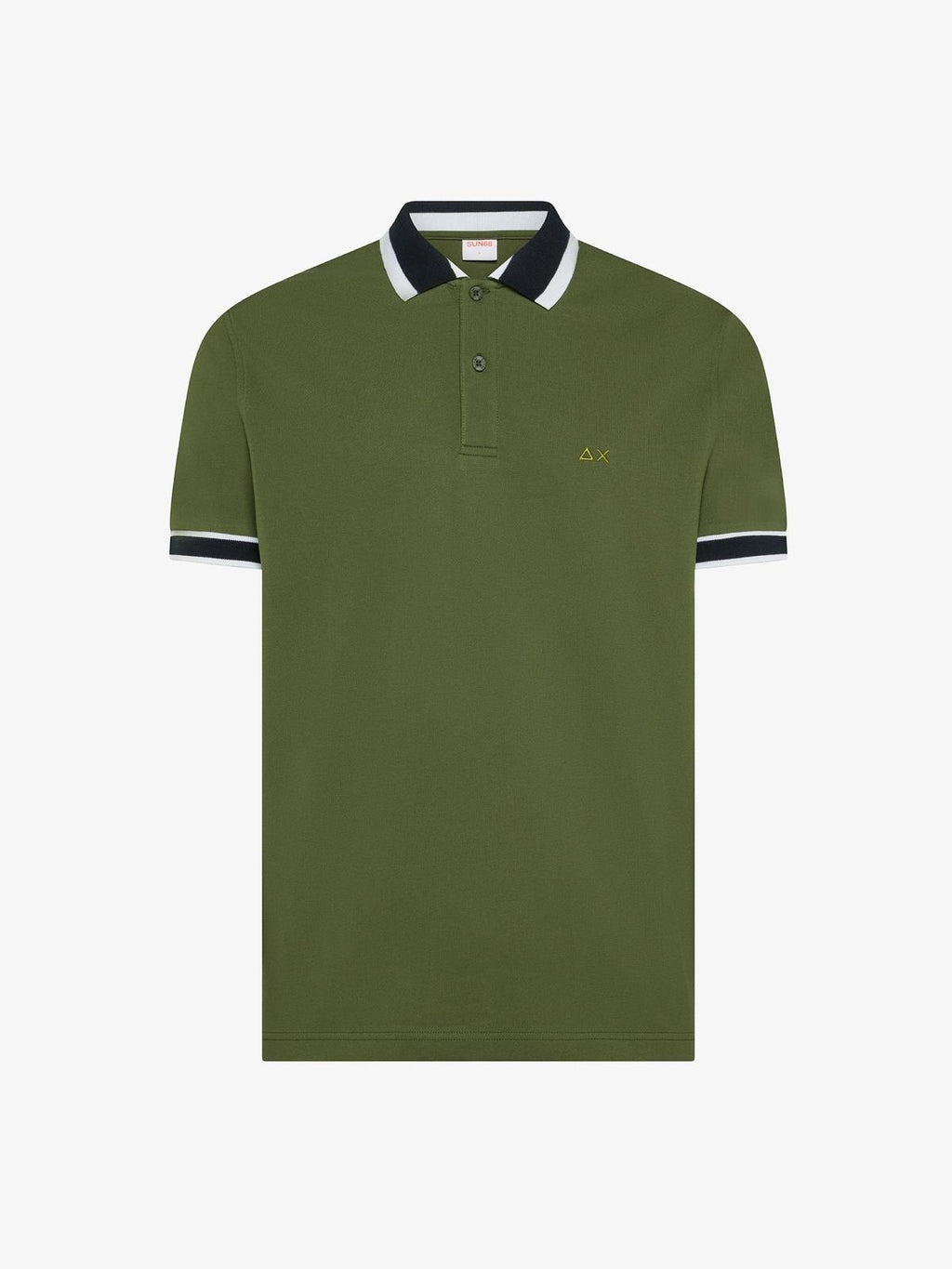 POLO MULTISTRIPES ON COLLAR S/S 