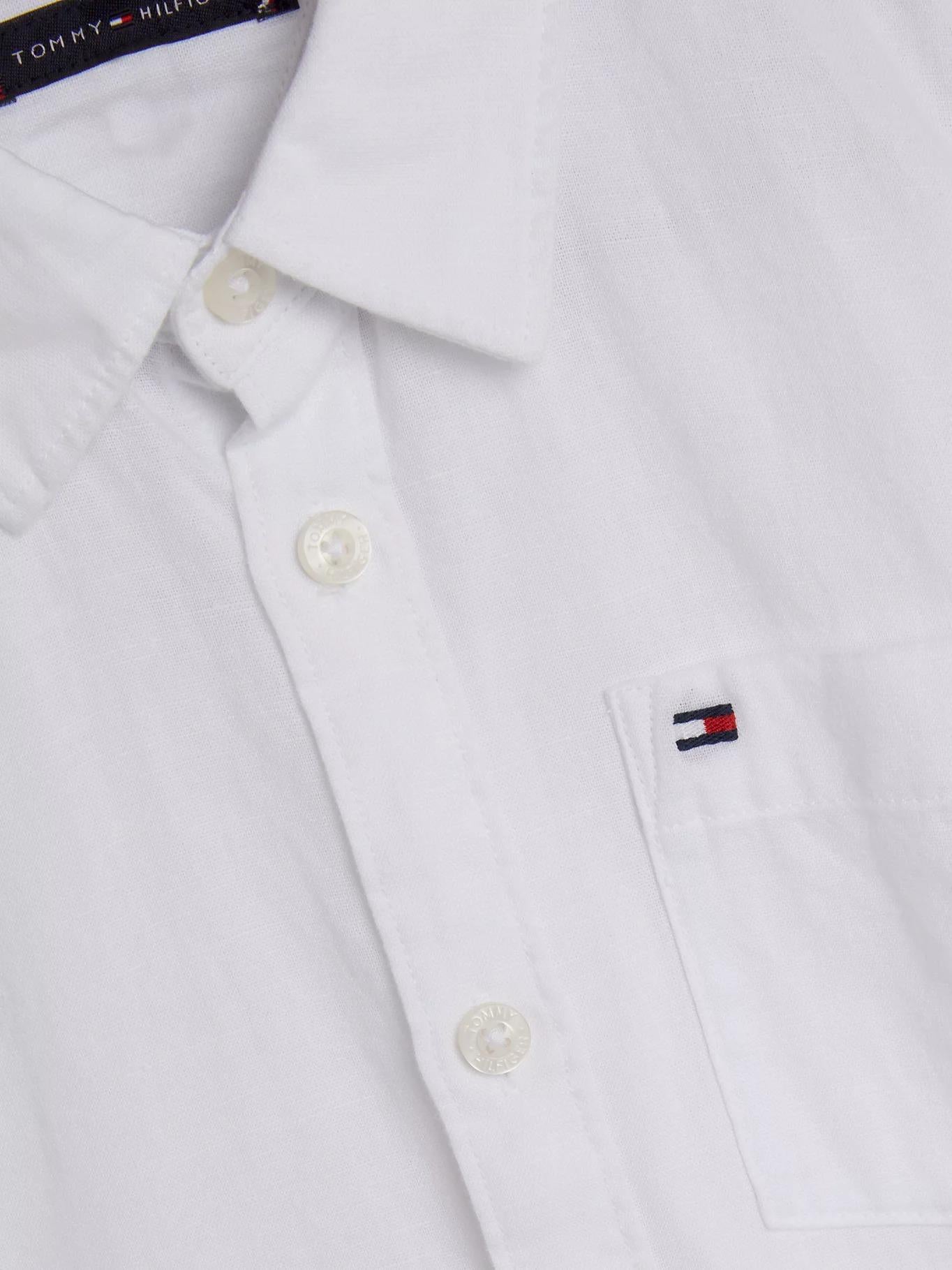 HEMP RELAXED SHIRT L/S KB0KB08142T/YBR TOMMY HILFIGER