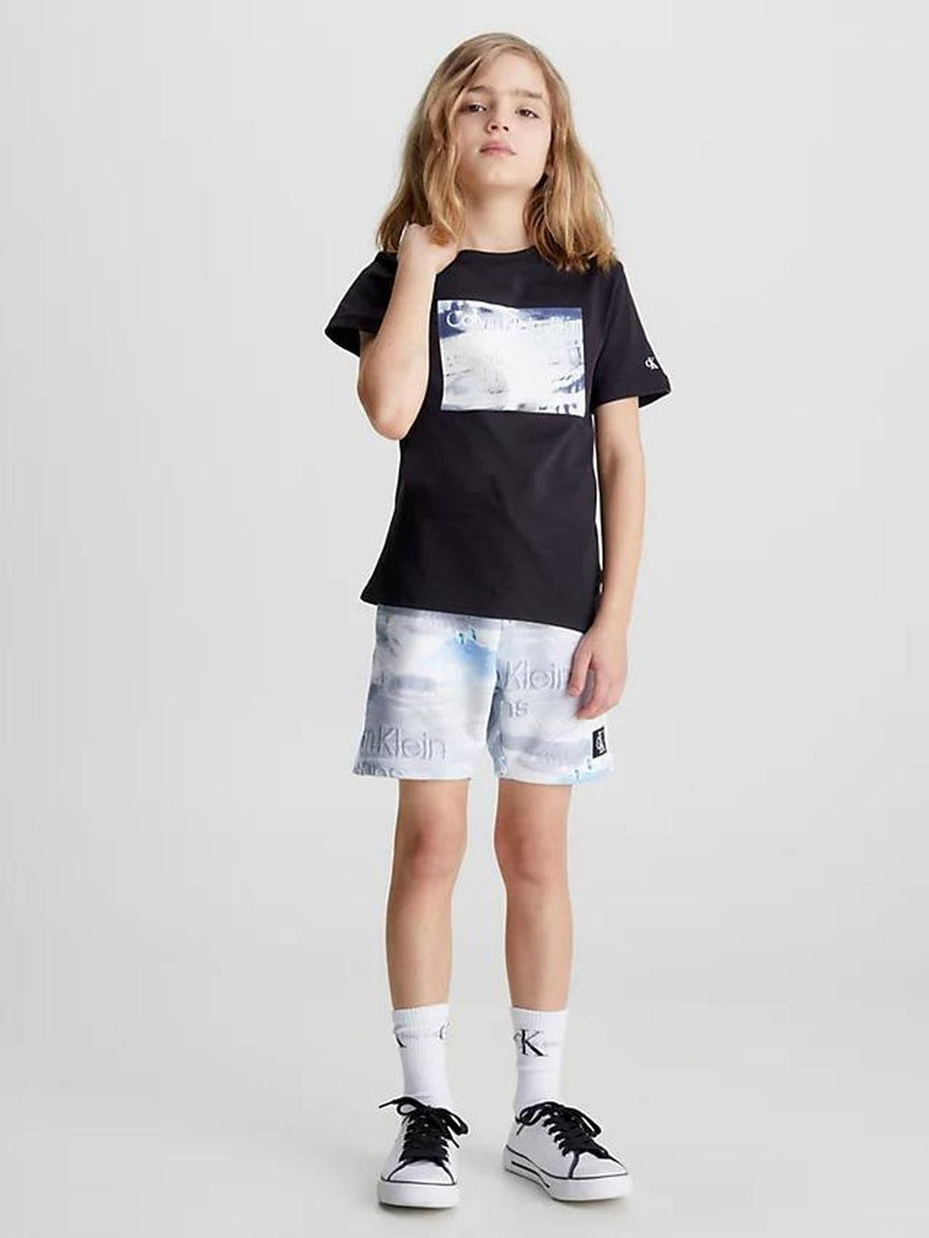 GLOW IN THE DARK PRINT T-SHIRT 