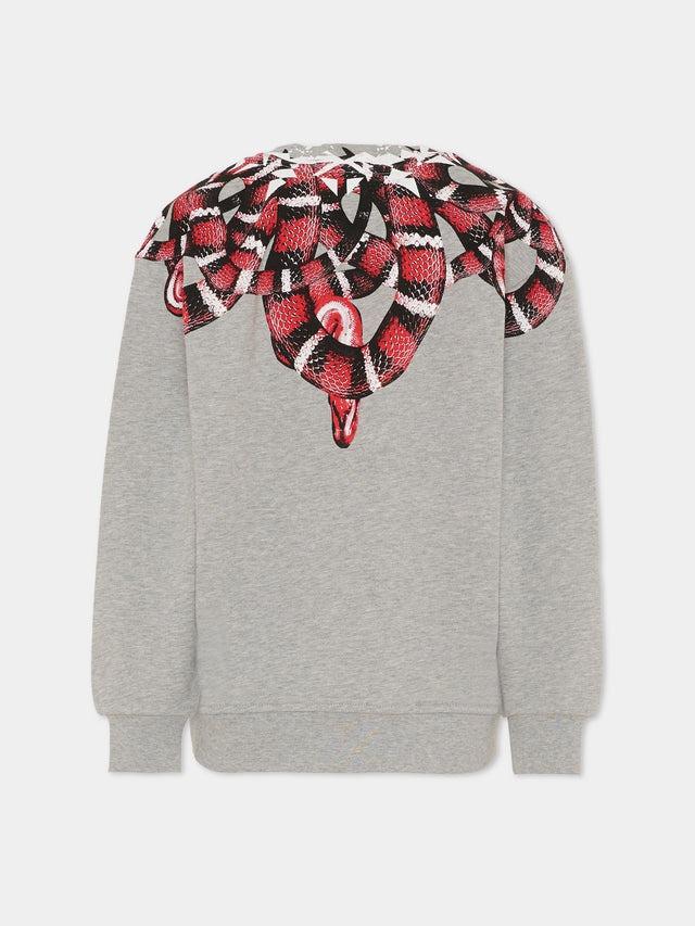 SWEATSHIRT BOY F5CMJBSW104/101 MARCELO BURLON COUNTY OF MILAN