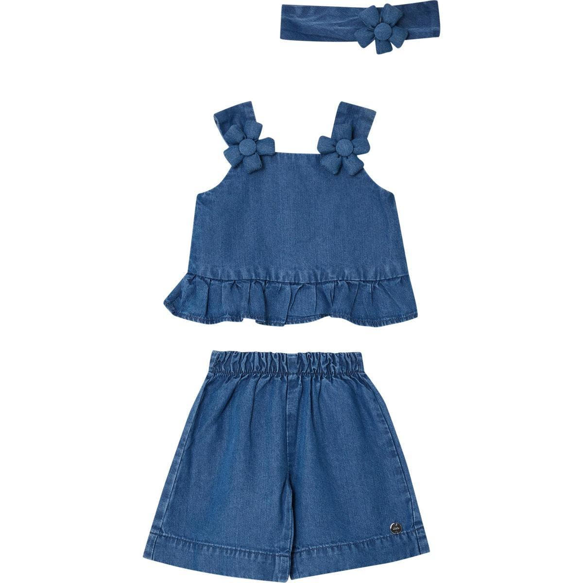 COMPL. TOP+PANT. E FASCIA DEN 
