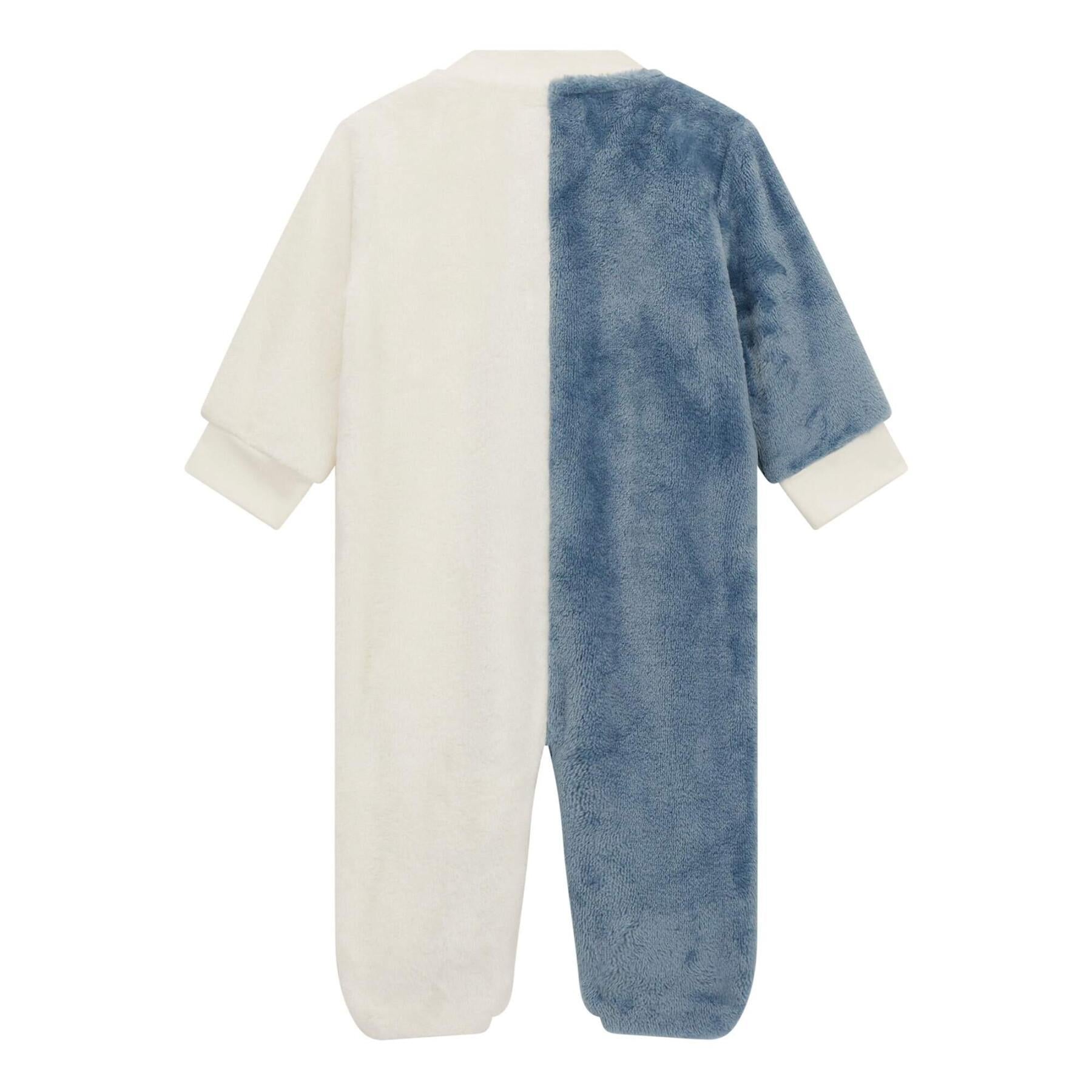 FAUX FUR OVERALL W/ZIP P3BG17WFRS0/FJ0R GUESS