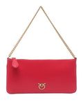 PINKO HORIZONTAL FLAT VITELLO SETA