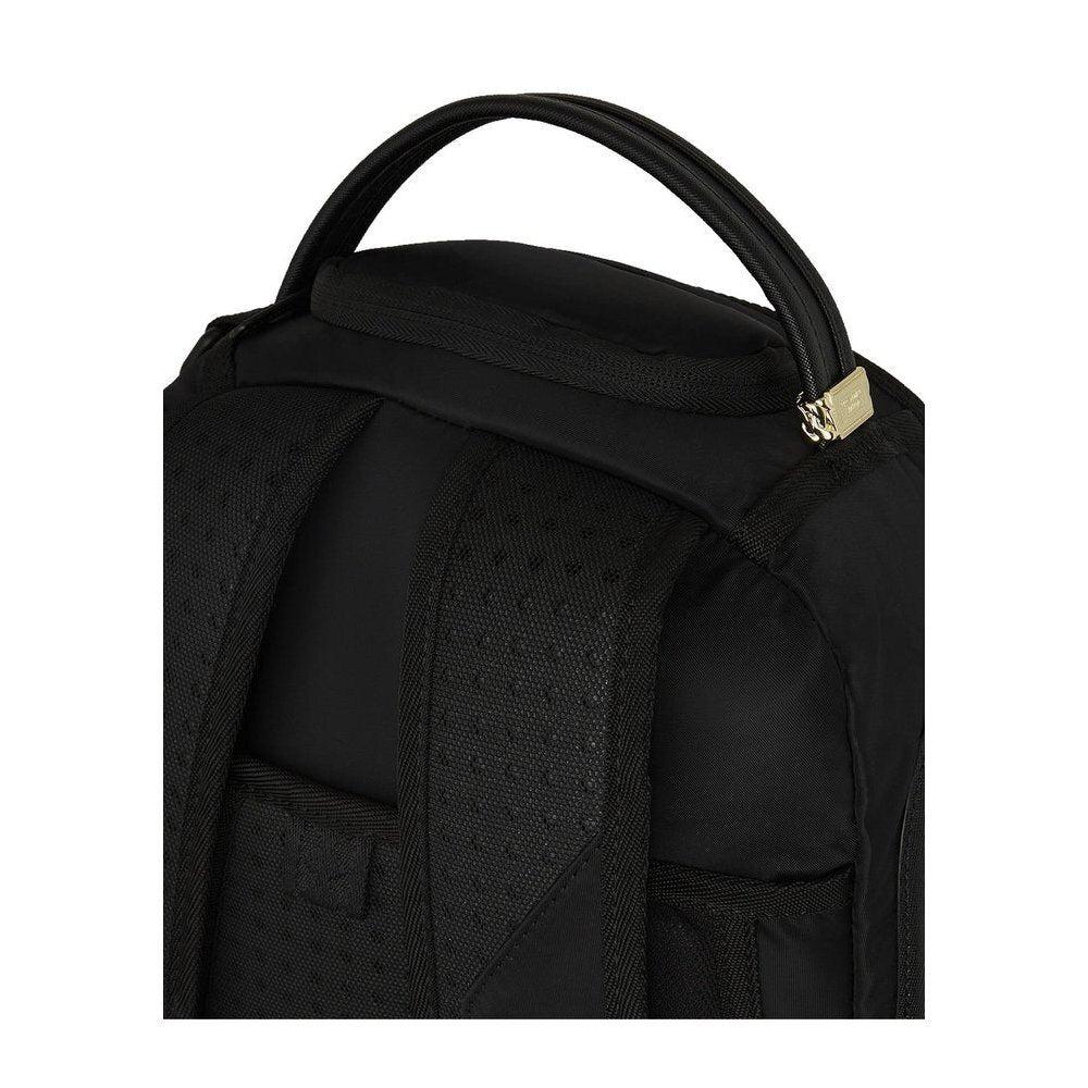 SHARK CENTRAL YELLOW TAPE DLX SATIN BACKPACK 910B7736NSZ/ SPRAYGROUND