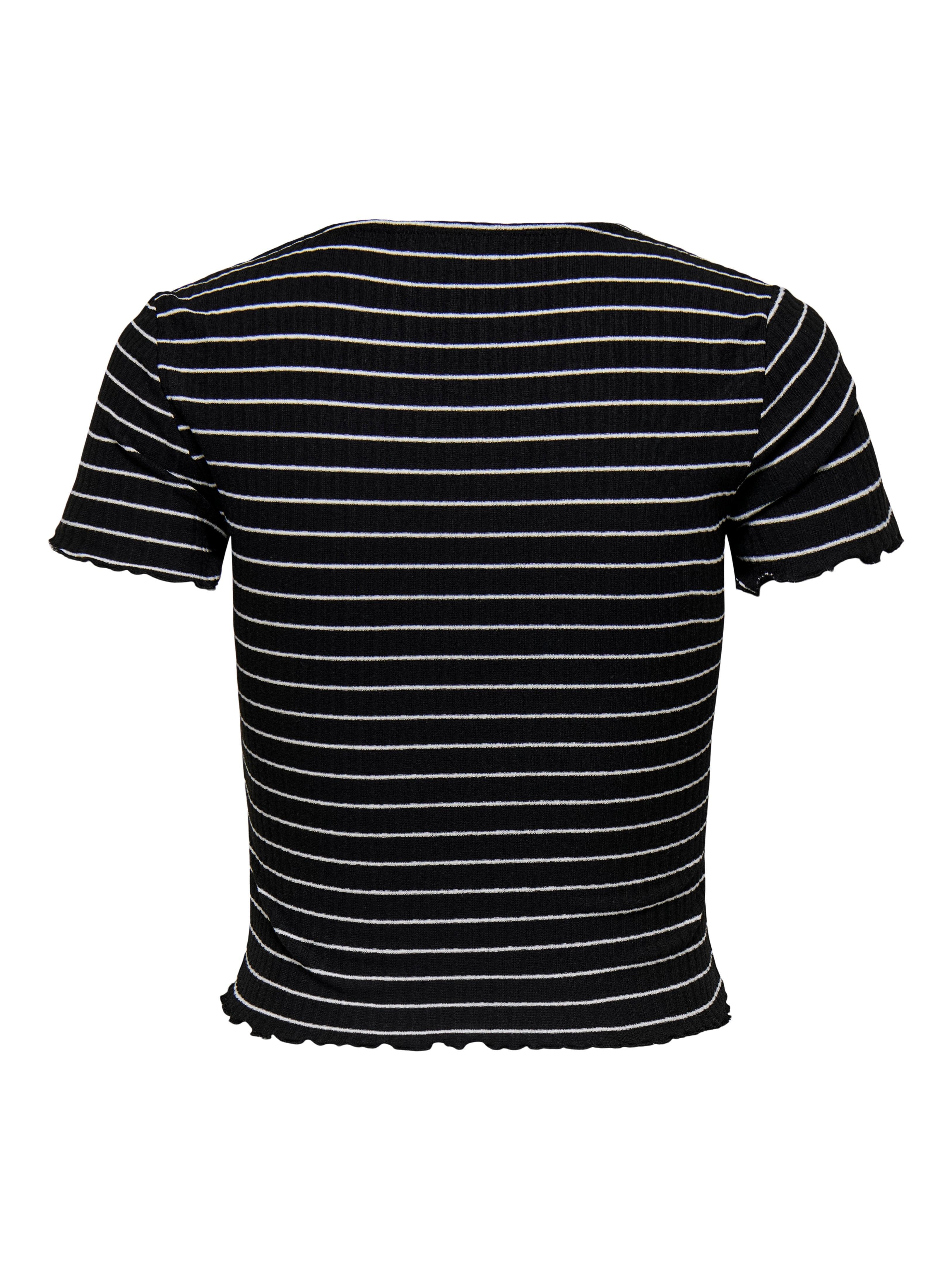 ONLEMMA STRIPE S/S TOP JRS 