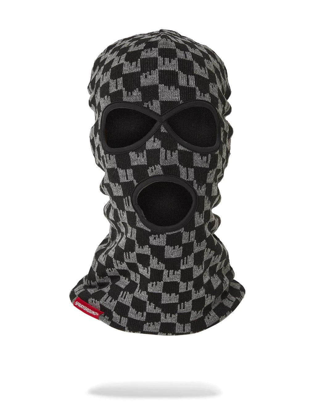 CHECKERED DRIP MASK 910HW381NSZ/ SPRAYGROUND