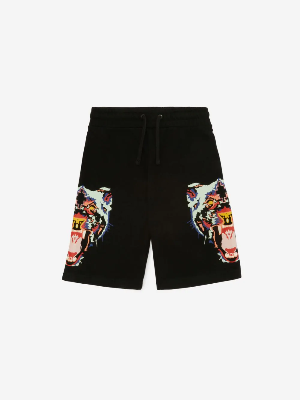 PANTERA TEMPERA SWEATSHORT CBCI001S22FLE004/1084 MARCELO BURLON COUNTY OF MILAN