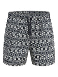 JACK AND JONES JPSTMAUI SHELL AOP SWIM SHORTS REG