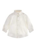 STR. POPLIN ADJ. LS SHIRT 