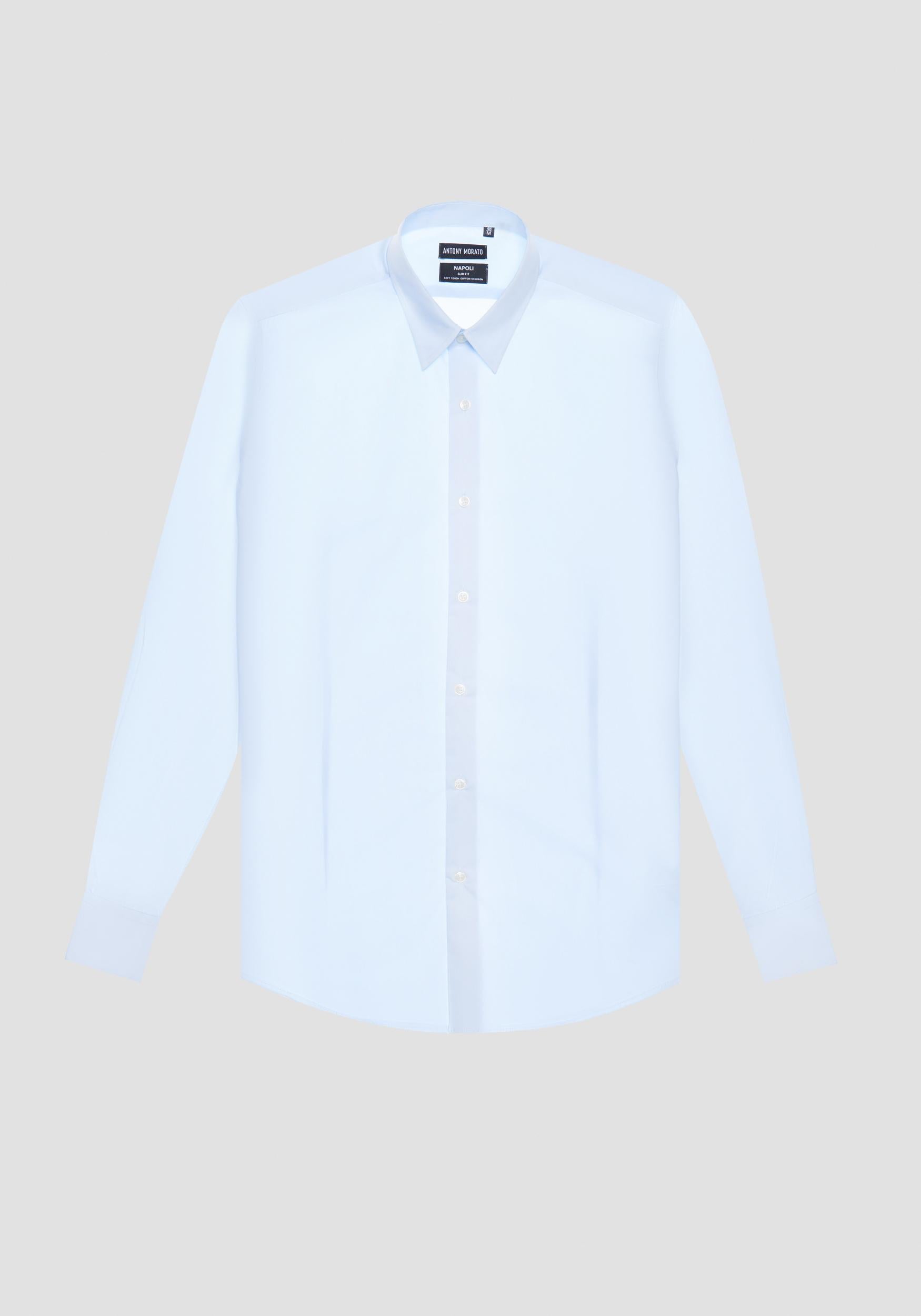 CAMICIA NAPOLI SLIM FIT IN COT 