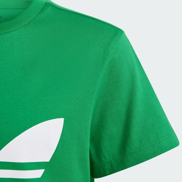TREFOIL TEE         GREEN IN8450/ND ADIDAS ORIGINALS