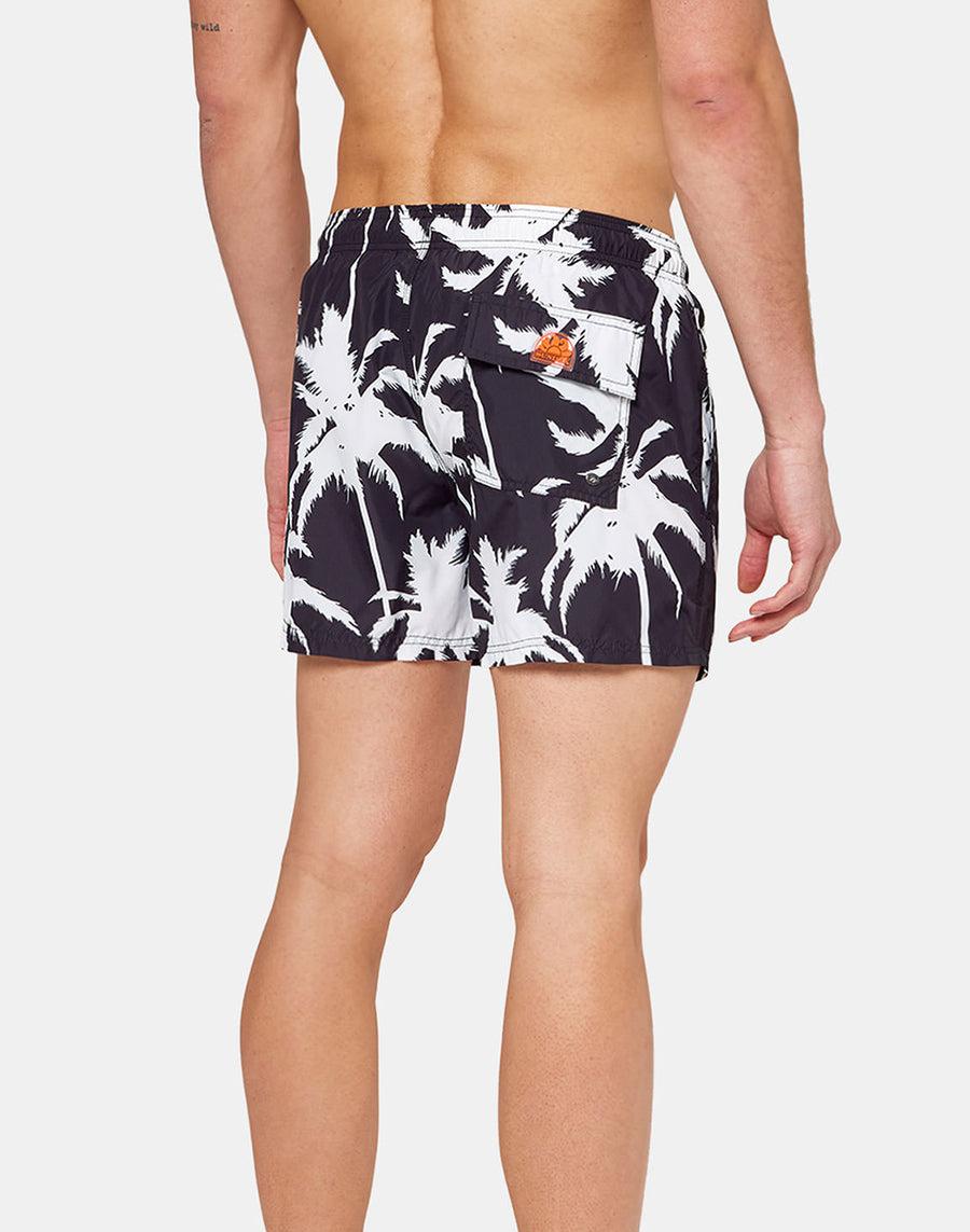 PRINTED SWIM TRUNKS 