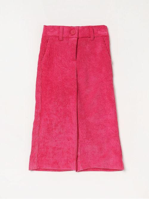 PANTALONI DIRITTI VELLUTO 