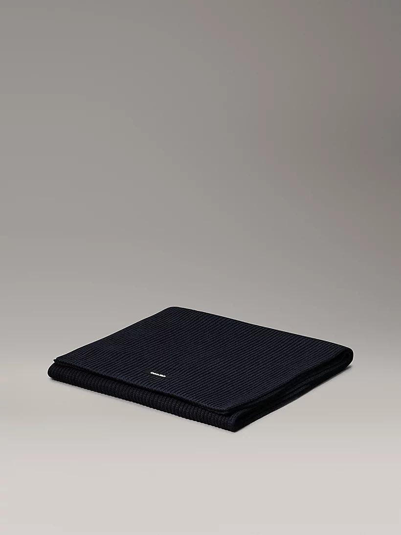 CLASSIC COTTON RIB SCARF 