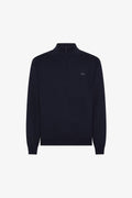 HALF ZIP SWEATER BASIC L/S 