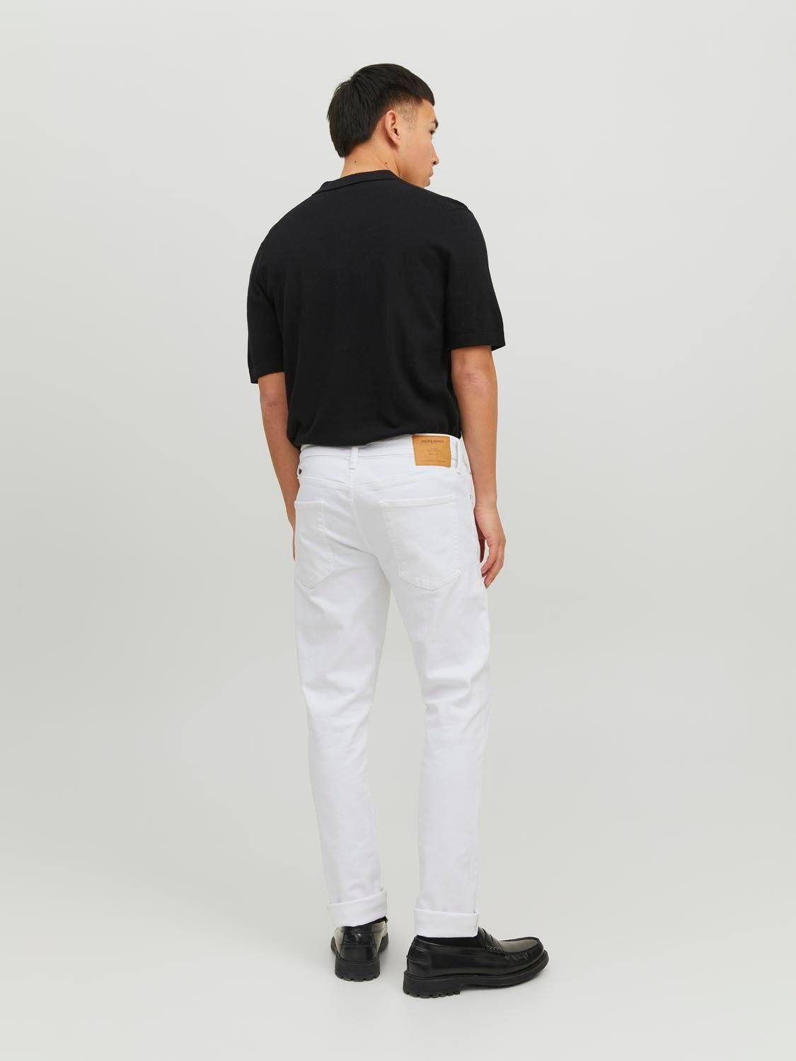 12223571/White Denim JACK AND JONES