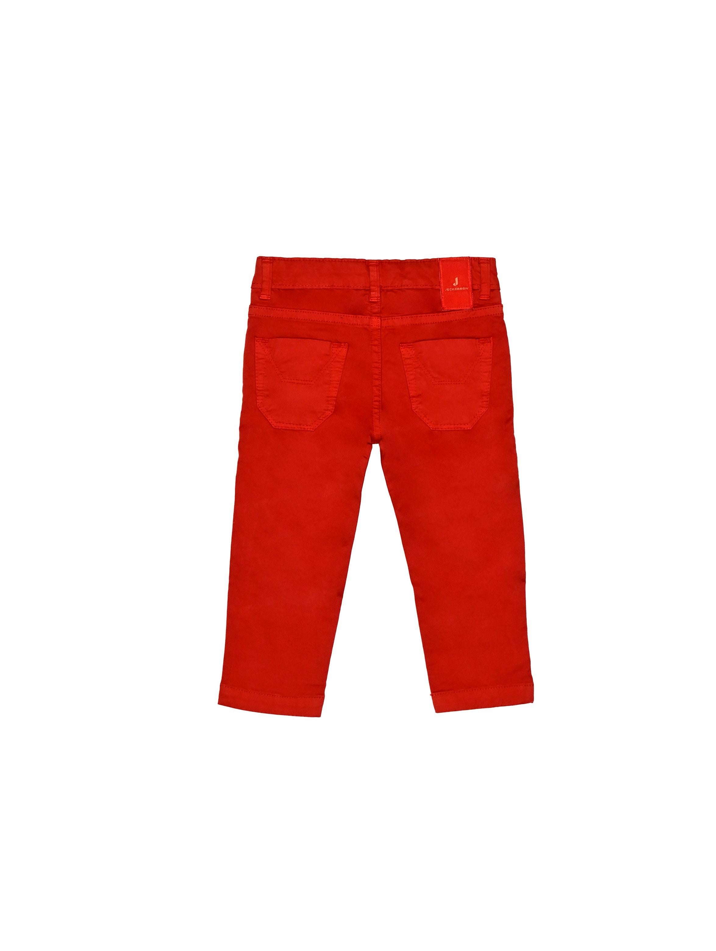 PANTALONE 5/T TOPPA JN4085/ROSSO JECKERSON