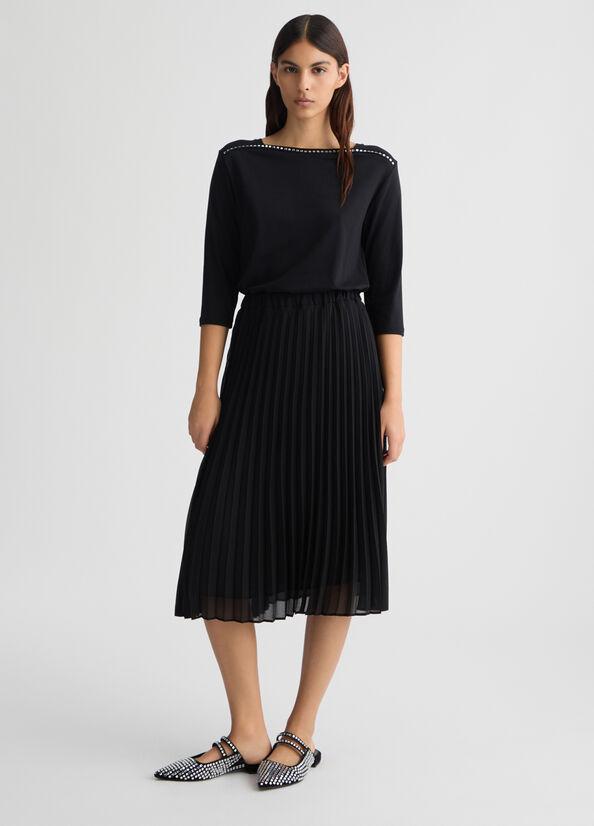 ABITO JERSEY E GEORGETTE 