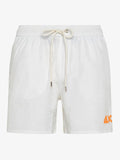 SWIM PANT WITH LOGO FLUO 
